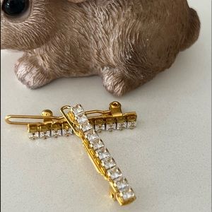 New Cubic Zircon 2 pc Hair Clips